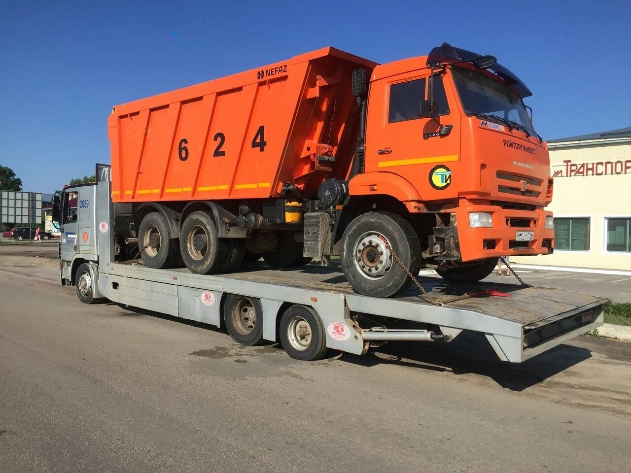 Эвакуатор для КАМАЗа в Петербурге