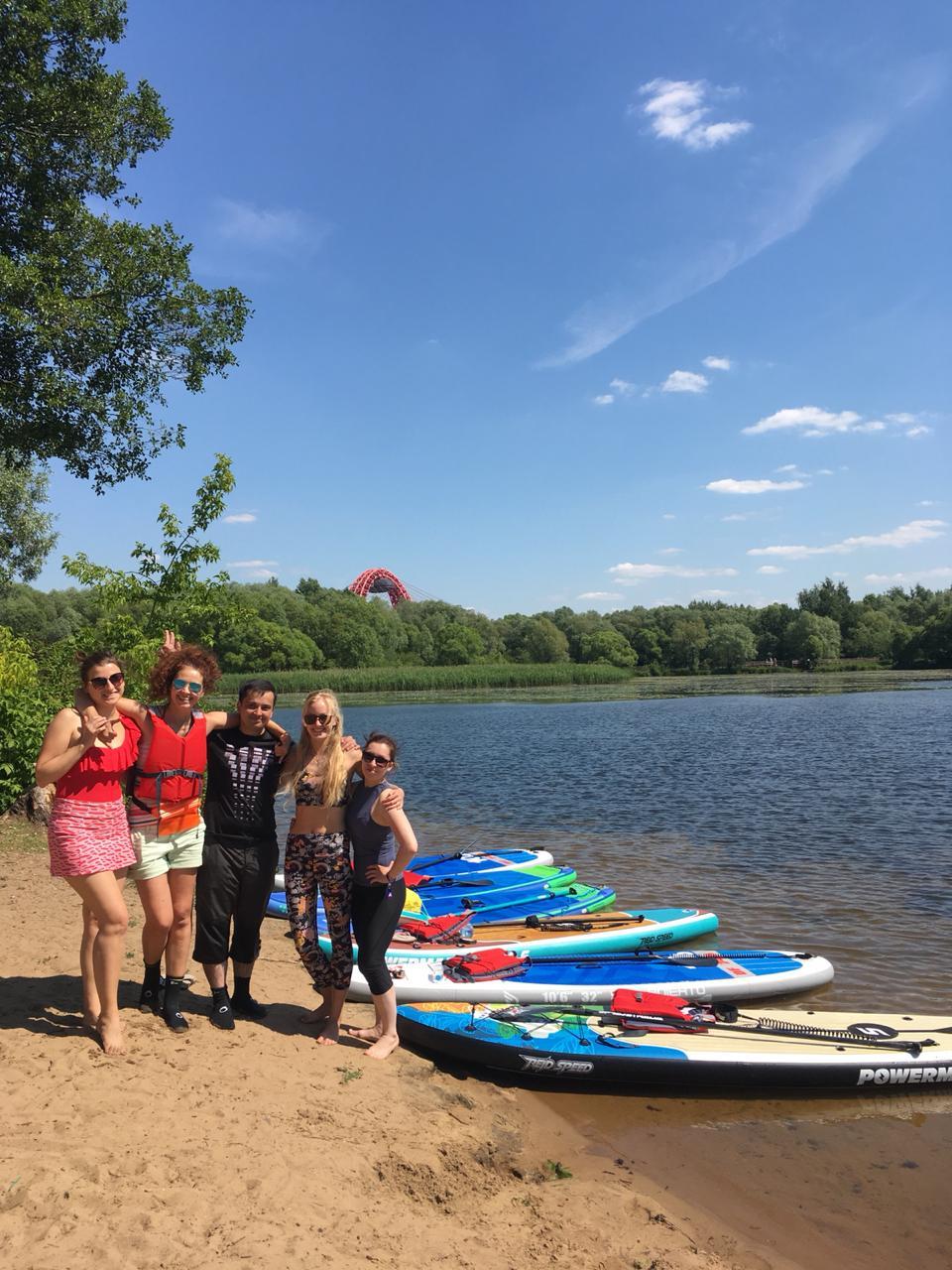 SUP поход, тур, Москва, Строгинская пойма