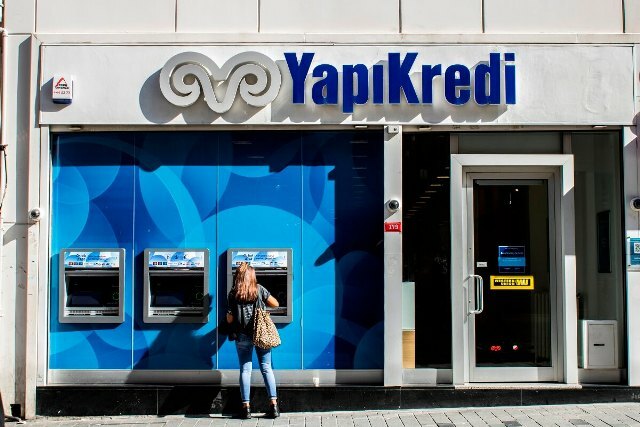 Банкоматы Yapi Kredi Стамбул