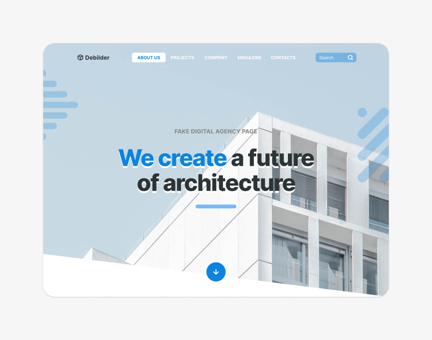 Figma website design templates Desktop landing pages