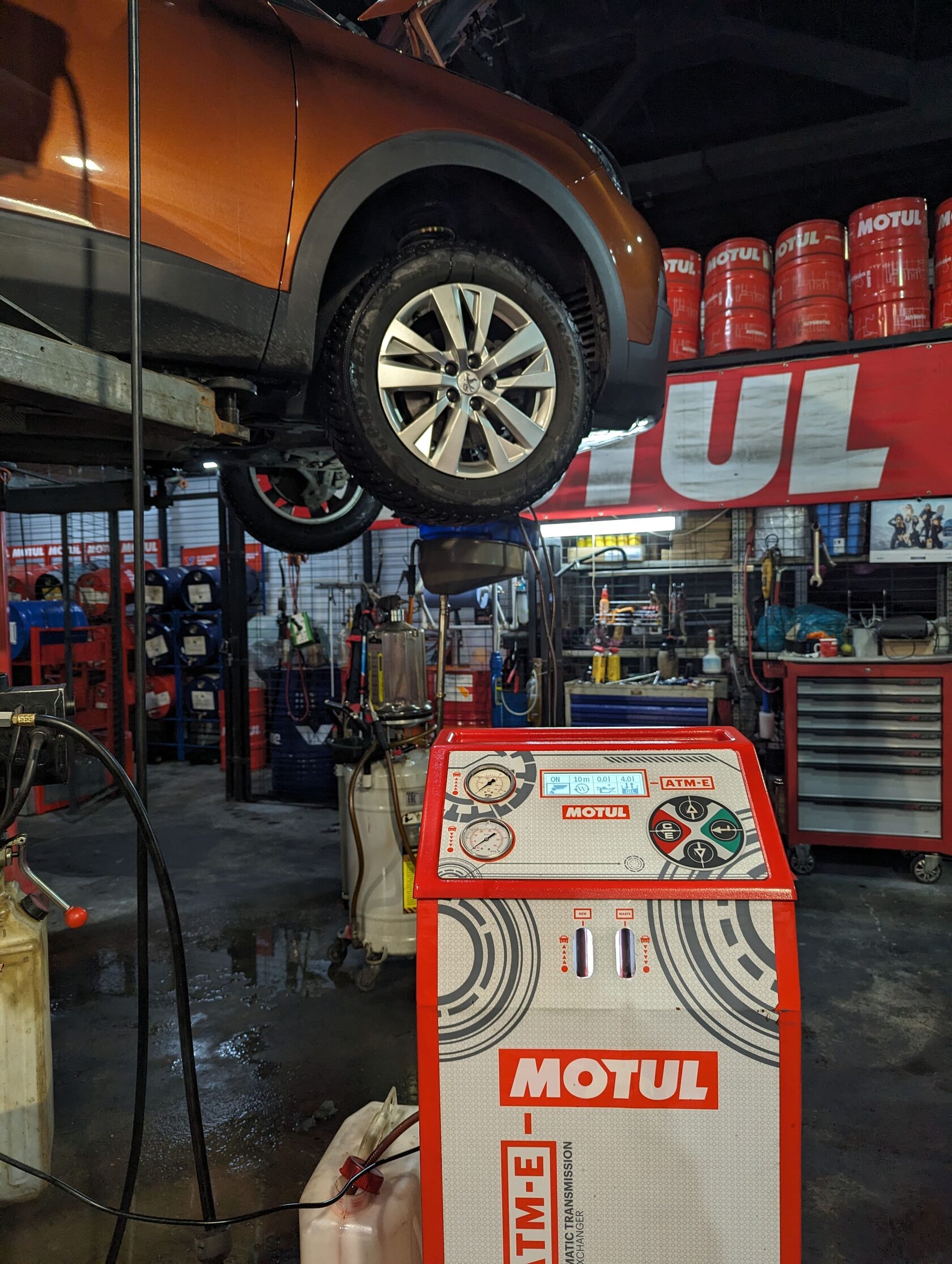 Состояние масла АКПП Peugeot 3008