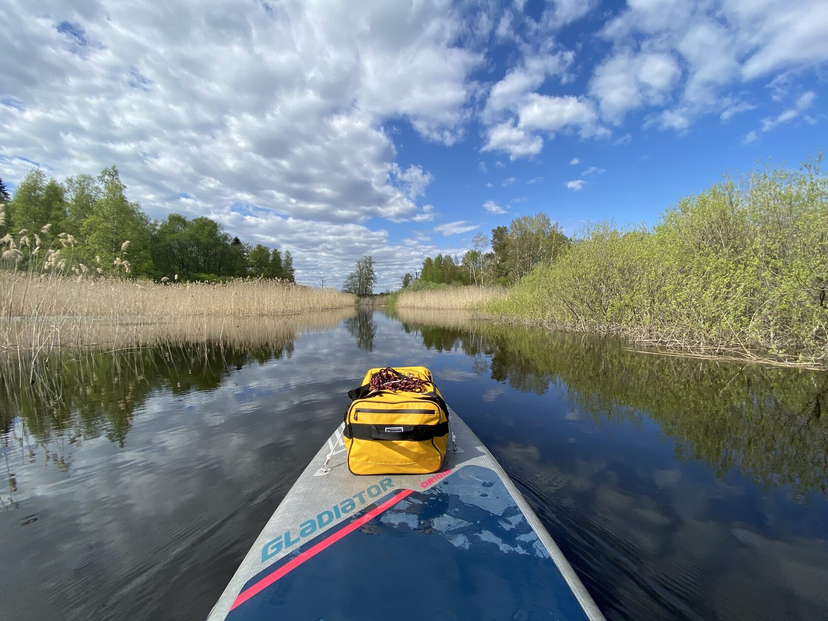 Sup на реке