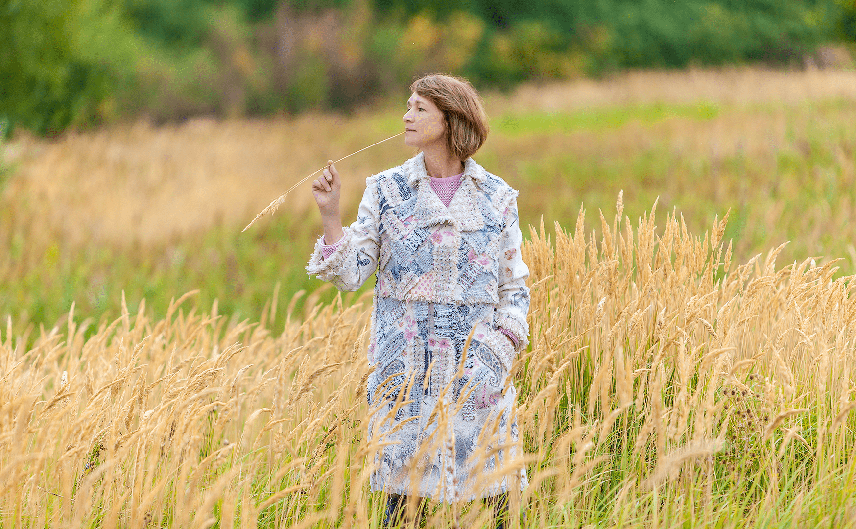 Малахова. Видеокурс «Пальто в технике "Нуно-Твид»