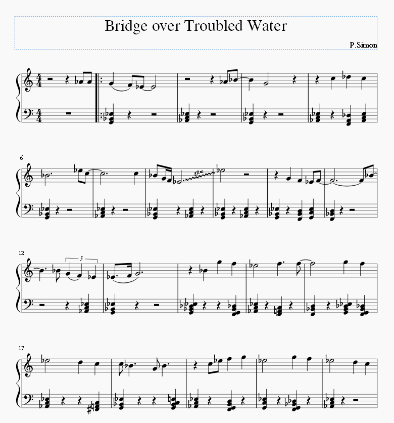 Bridge Over Troubled Water