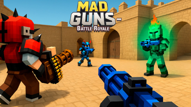 Mad Guns — сетевой шутер в блочном стиле