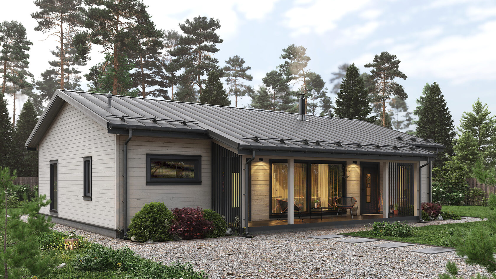 каркасно панельные дома