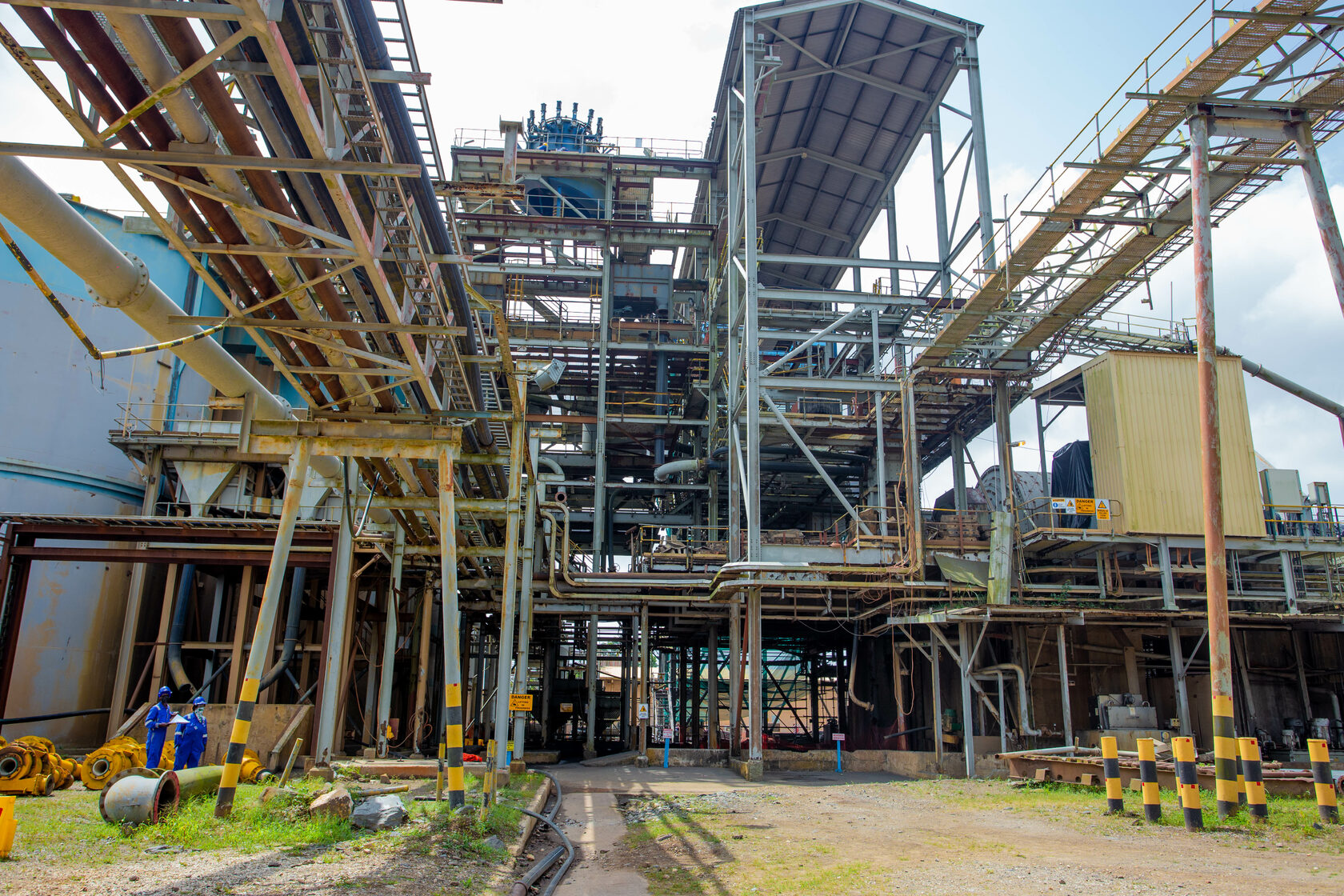 Bibiani Plant Refurbishment Work | Asante Gold Corporation