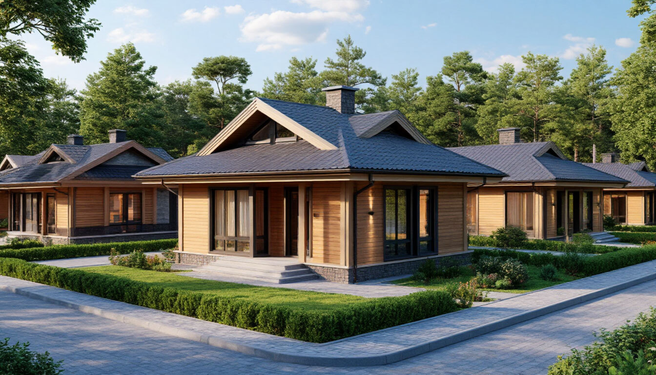 Готовые проекты домов и коттеджей РНД