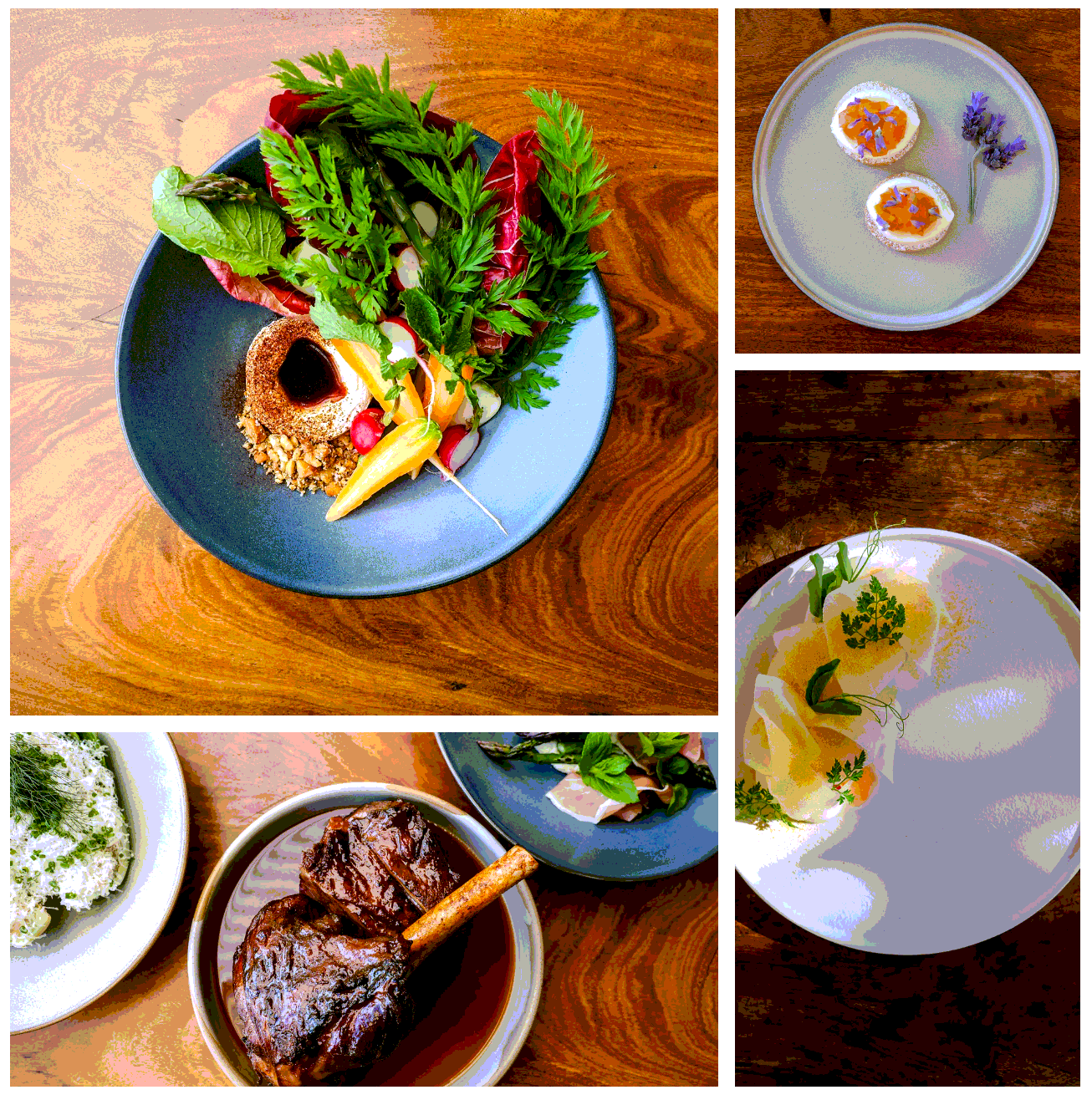 Glenarty Road Farmhouse Kitchen – farm-to-table dining in Karridale, Western Australia, featuring seasonal gourmet dishes, fresh local produce, and artisanal presentation.