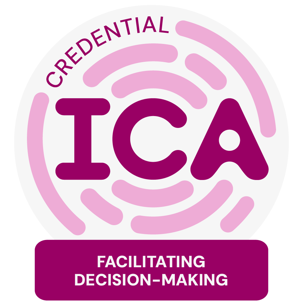 Знак ICA Facilitating Decision-Making