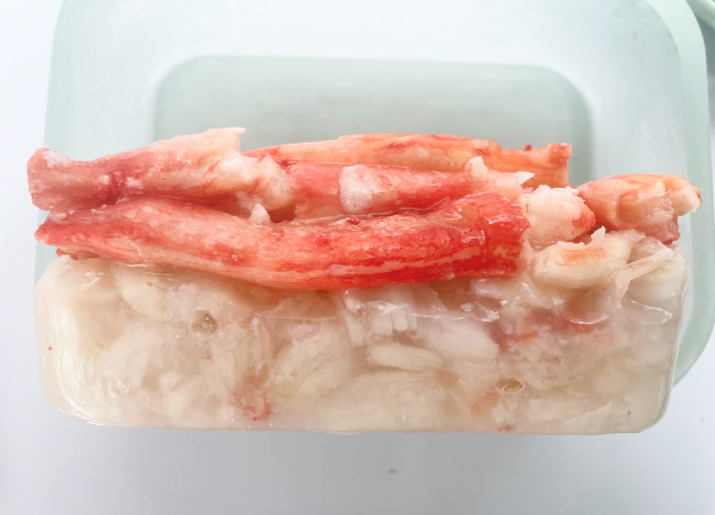 King crab meat combo shoulder meat + propodus