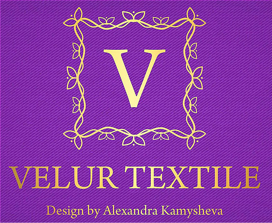 Velur Textile design by Alexandra Kamysheva