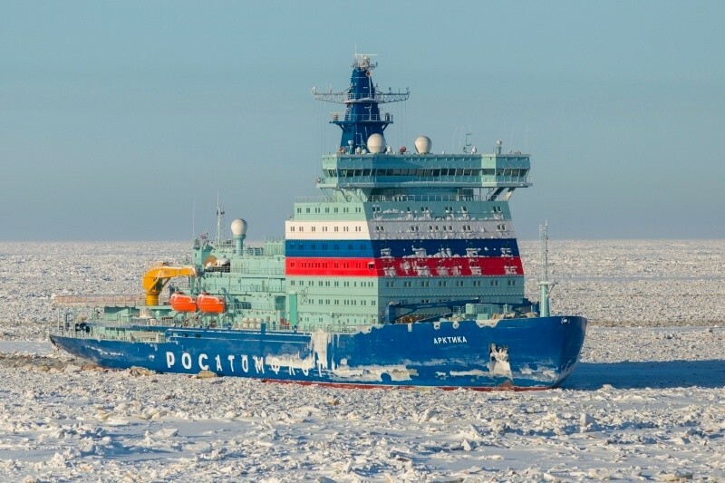 The &quot;Arktika&quot; and &quot;Sibir&quot; are Russia's two new generation 22220-class icebreakers. They are crucial for shipments through the eastern parts of the Northern Sea Route.