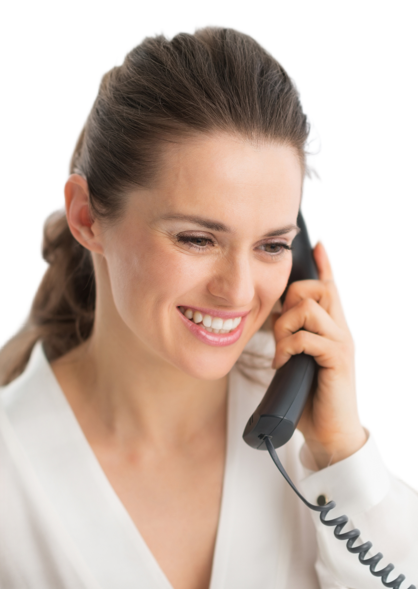 Учитель английского языка проводит занятие по телефону