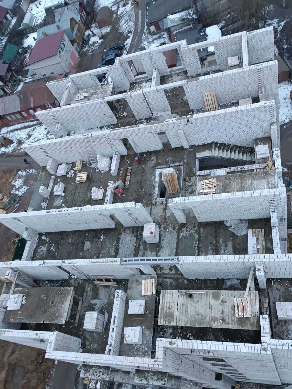 Ход строительства