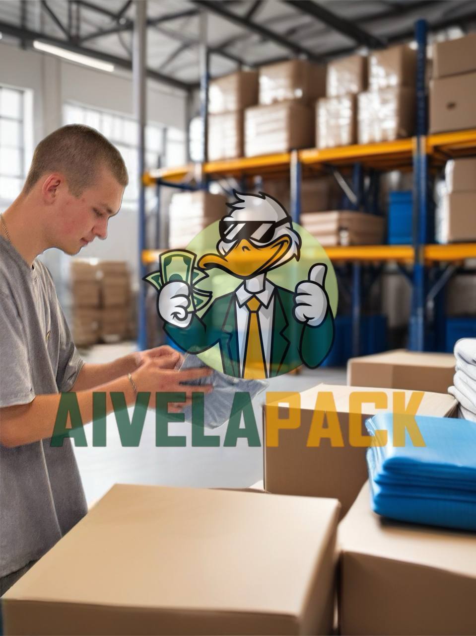 Работа на складе AivelaPack