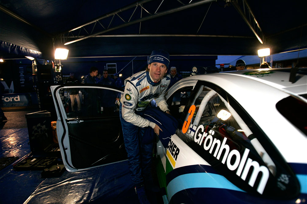 Маркус Гронхольм, Ford Focus RS WRC '06 (EU55 BMV), ралли Швеция 2006/Фото: McKlein / LAT