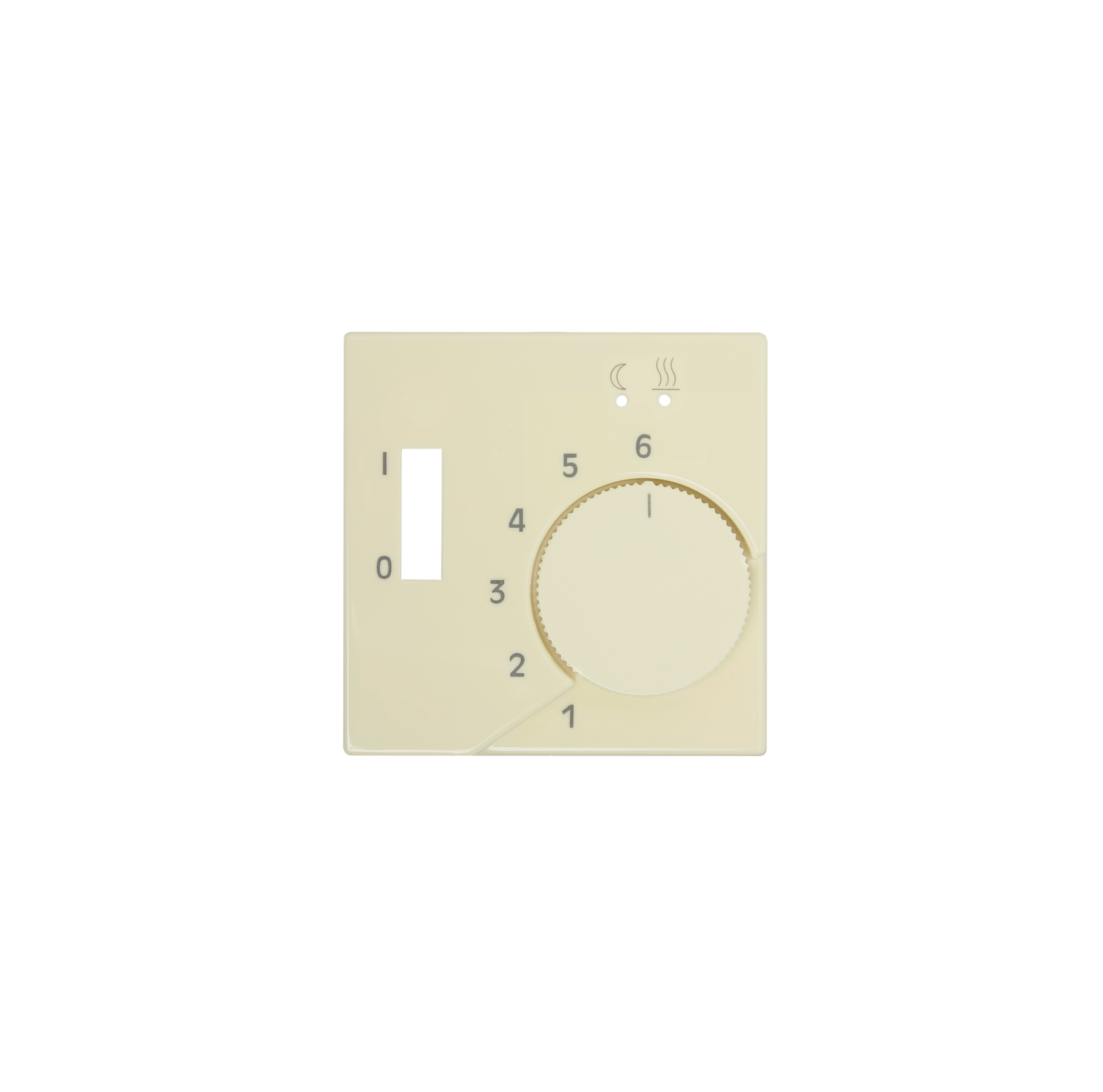 Крышка для регулятора температуры подогрева пола (слоновая кость)
