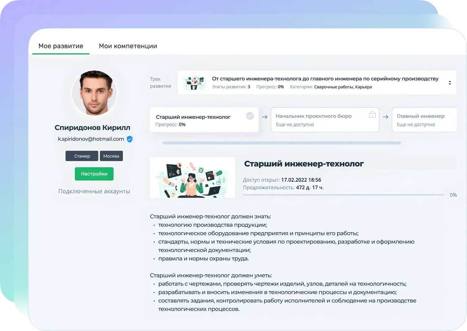 Карьерные треки на платформе Teachbase