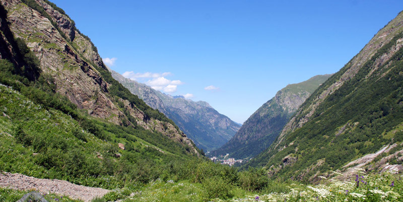 Ущелье аманауз домбай фото