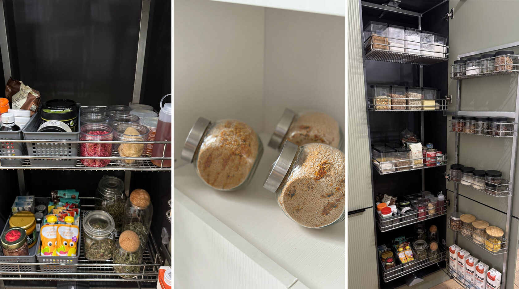 Примеры, как можно хранить специи