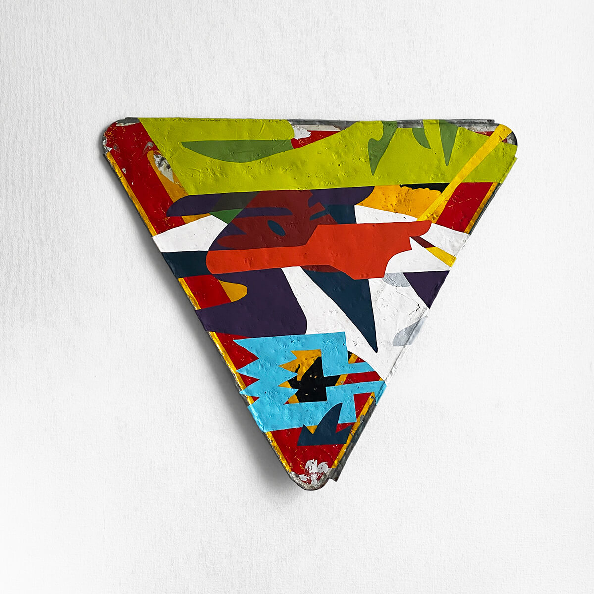 Графика на дорожных знаках. Автор Алексей Бархан.