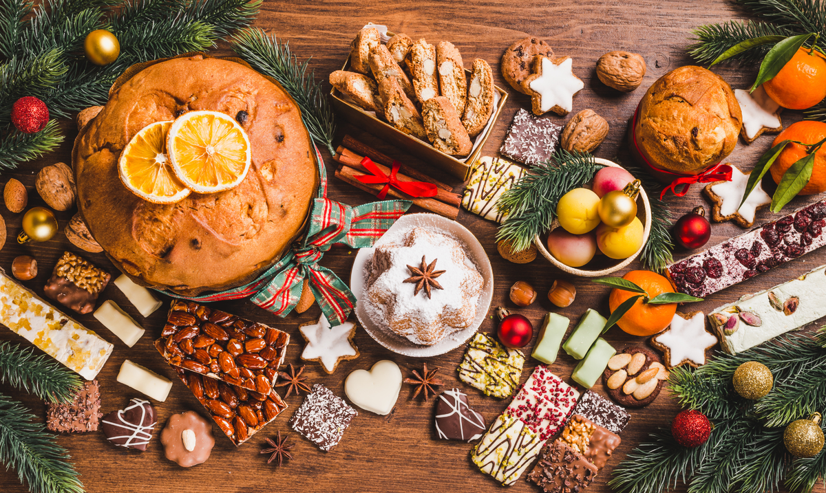 Италия, рождественские сладости