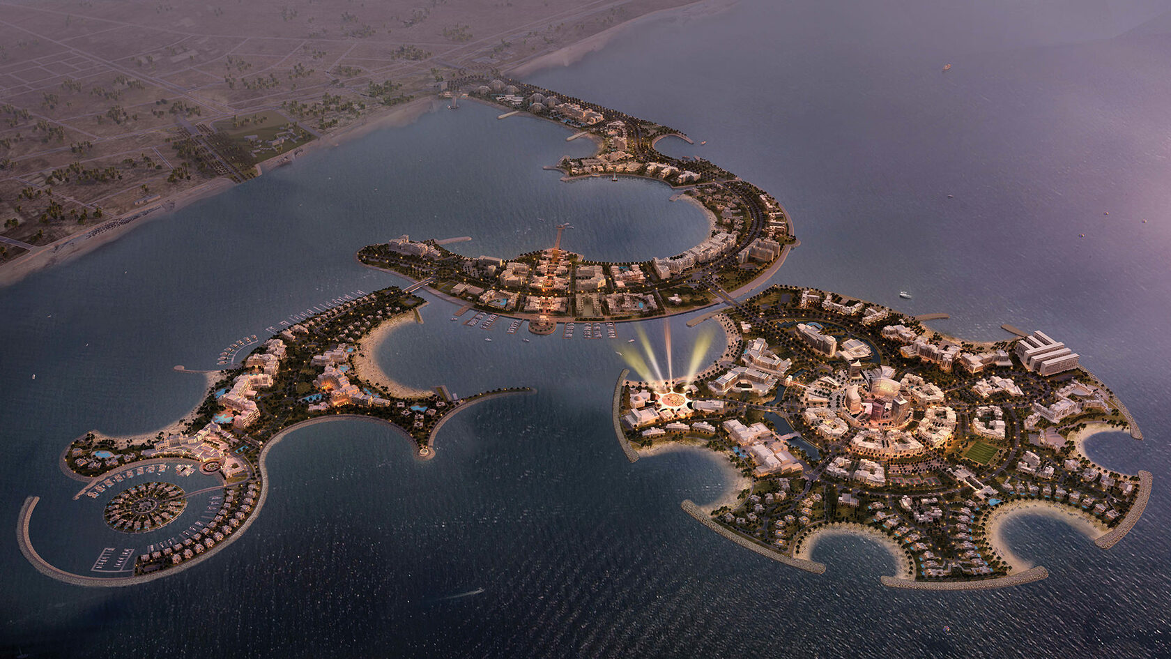 Buy apartments, villas and townhouses at Al Marjan Island