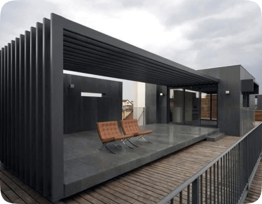 Беседка Б-3 из сосны и лиственницы