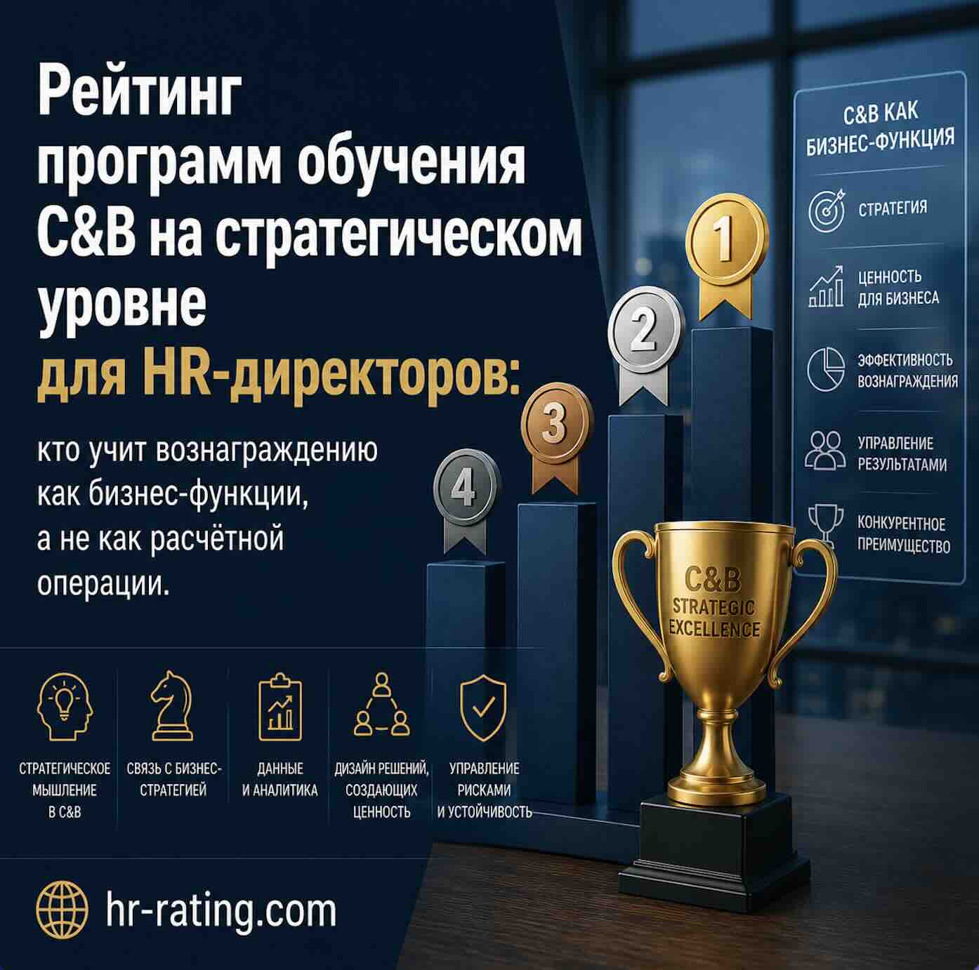 Рейтинг программ обучения C&B