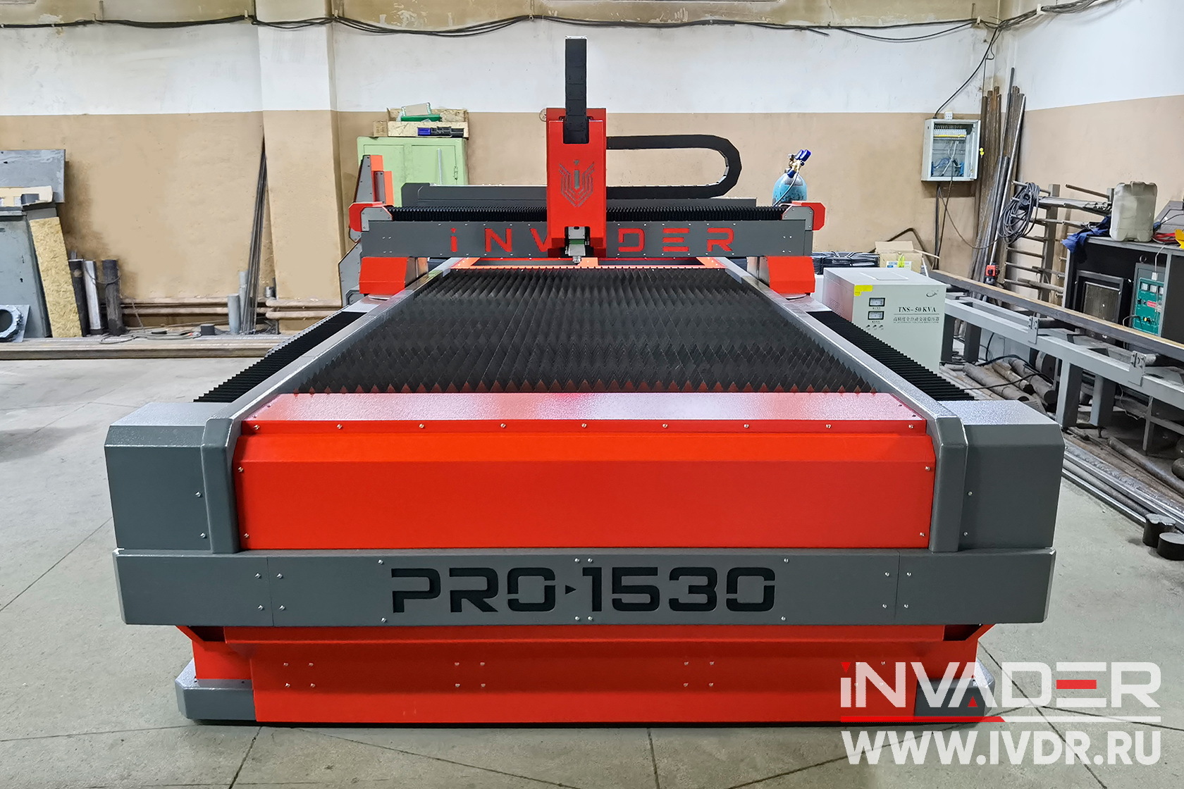 Умная вытяжка станка лазерной резки INVADER