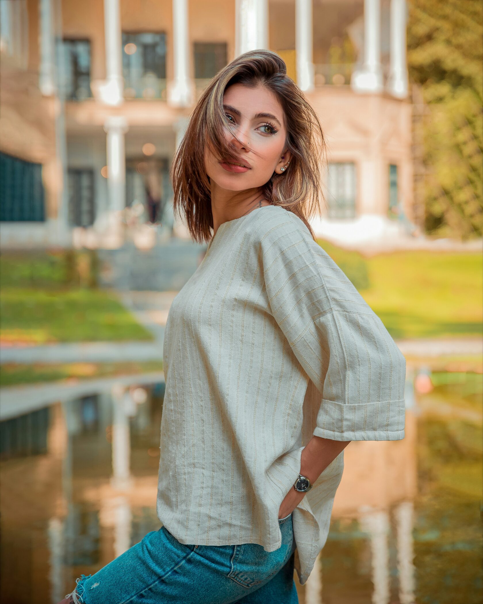 Minimal Luxe Linen Shirt — SORA STUDIO