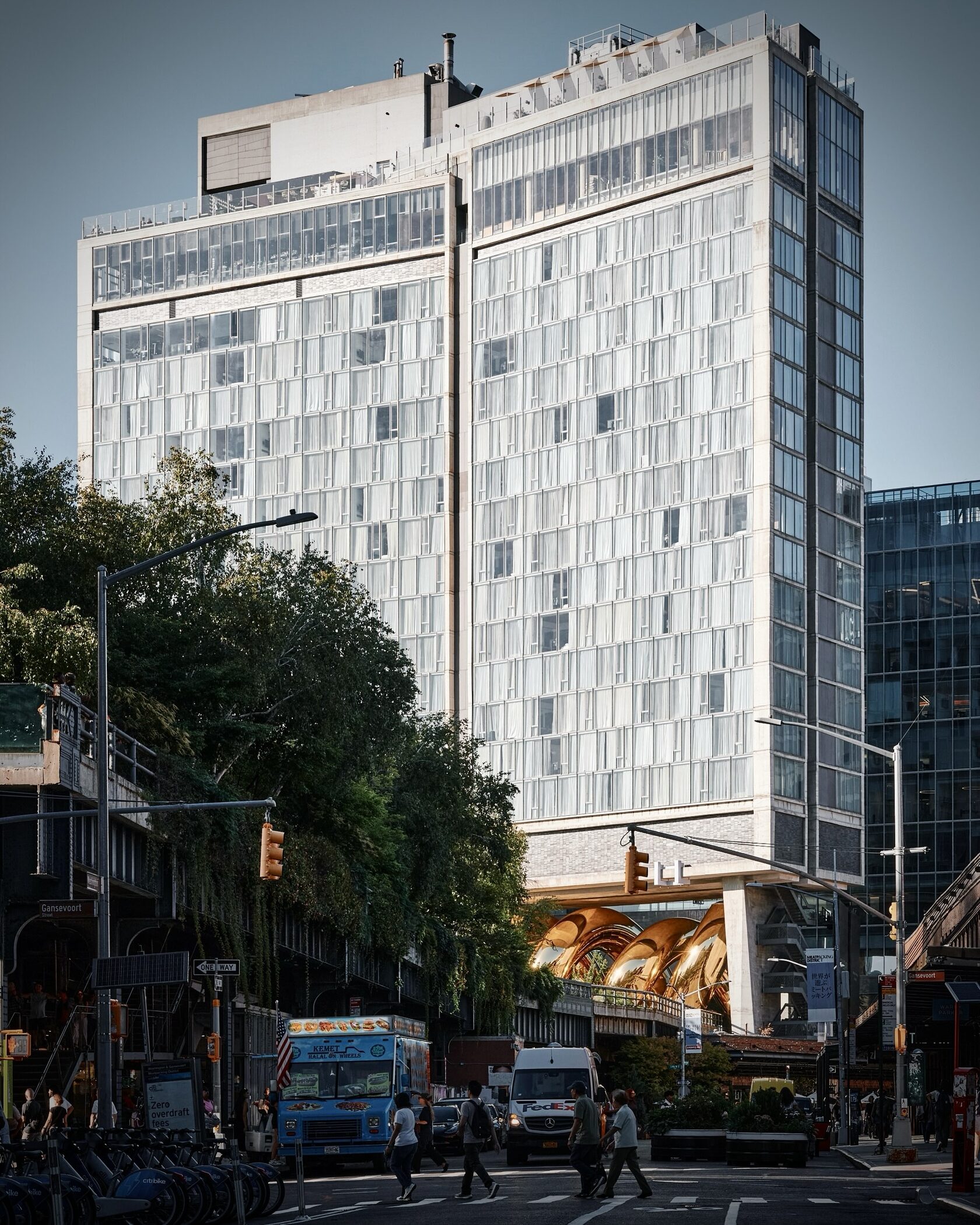 GORK Street view of The Standard Hotel in New York
