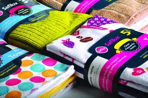 Микрофибра SAFILUX для уборки дома и стёкол