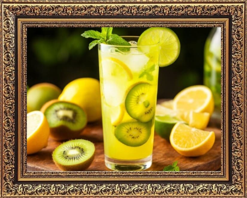 лимонад с киви, лимонад с киви рецепт