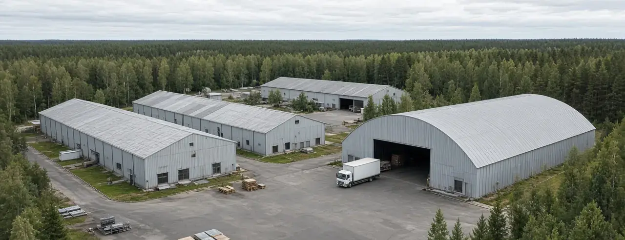 Производственная площадка ООО «АМГ&nbsp;Интерьер» в Андреаполе Тверской области