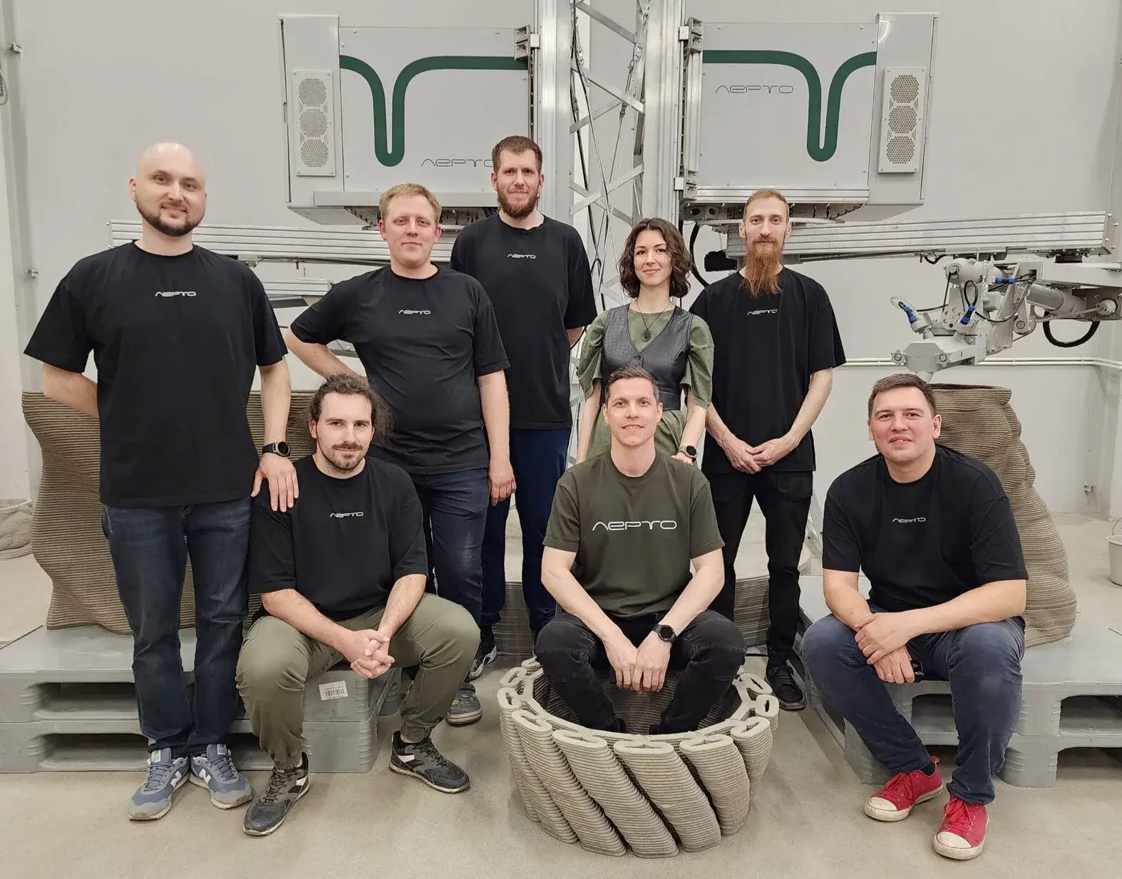 лерто, 3д печать, 3д принтер, строительный принтер, благоустройство, автоматизация