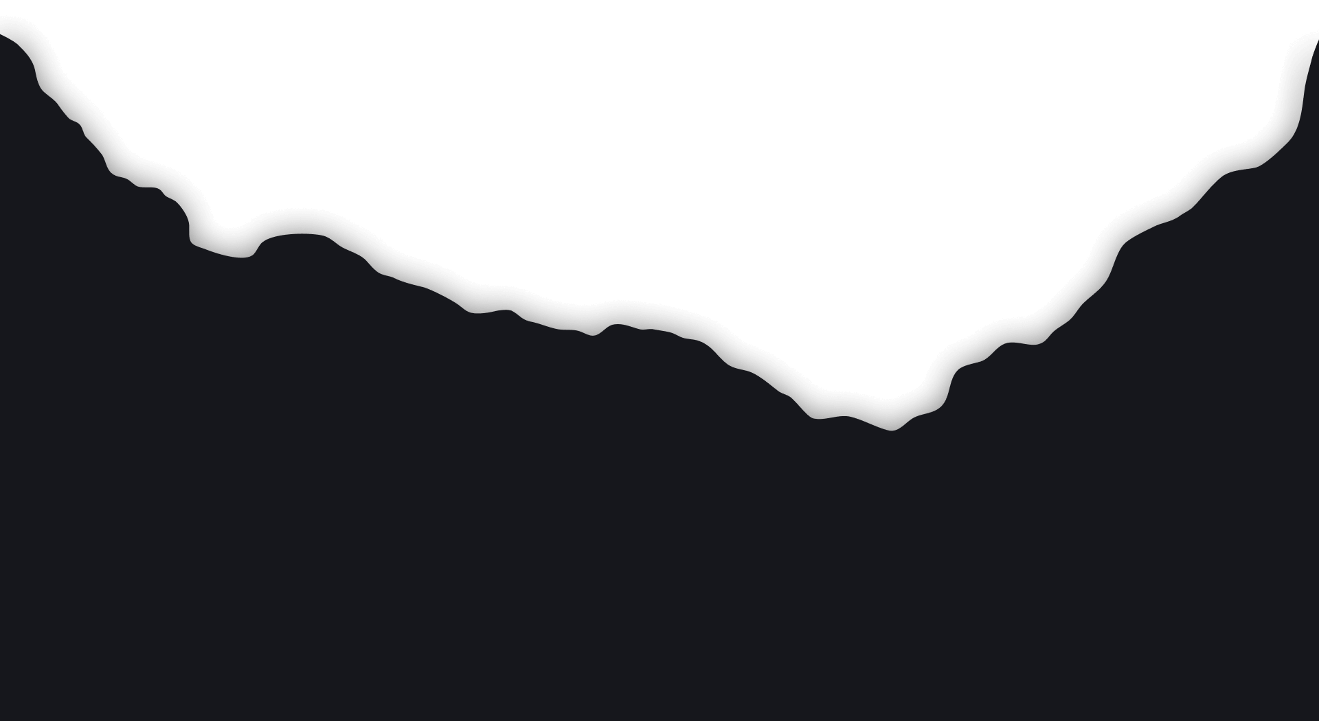 Верхнее черное перекрытие страницы