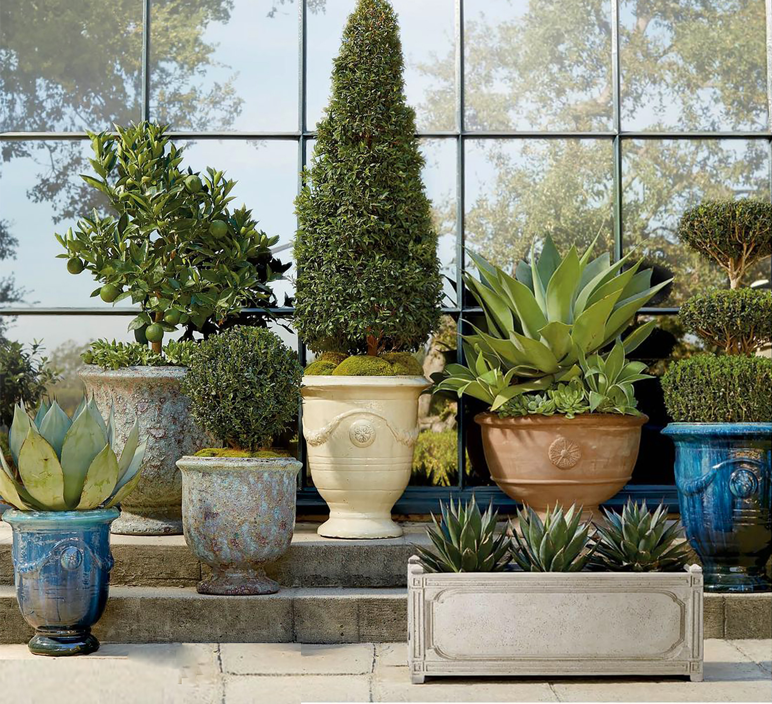 Керамические вазоны из Европы ручной работы купить в Санкт-Петербурге и ...