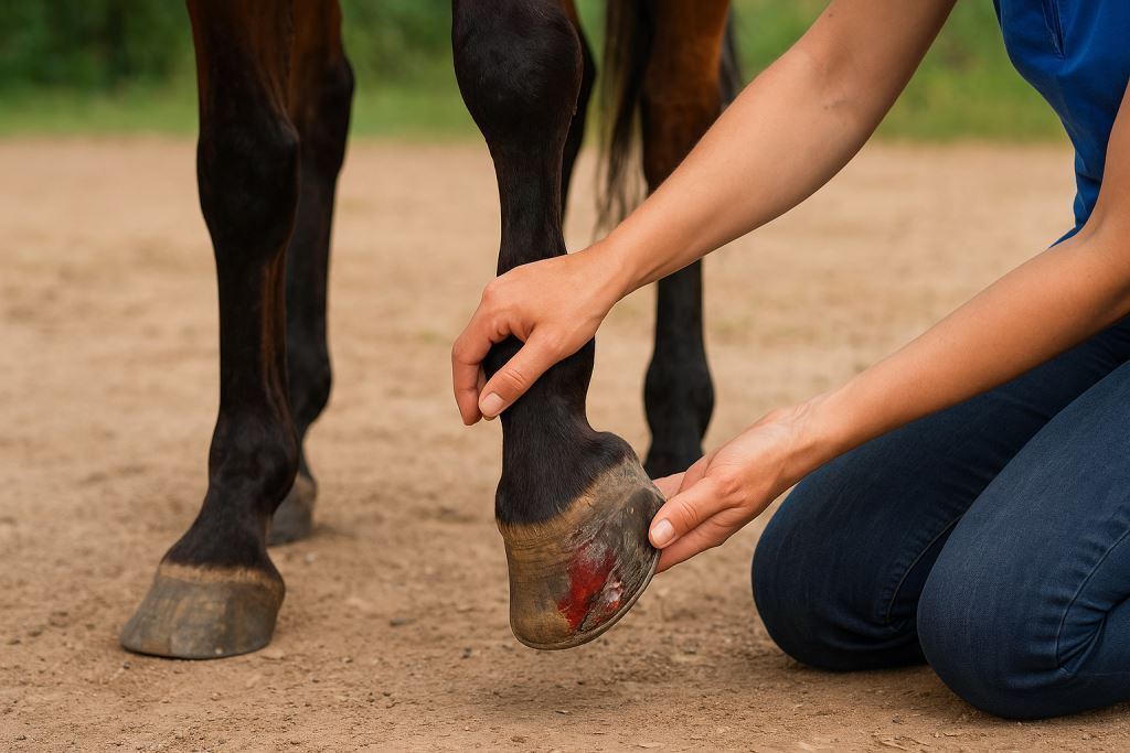 Хромота у лошадей