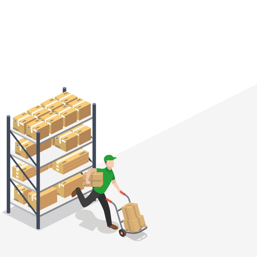 Работа на складе СберЛогистики