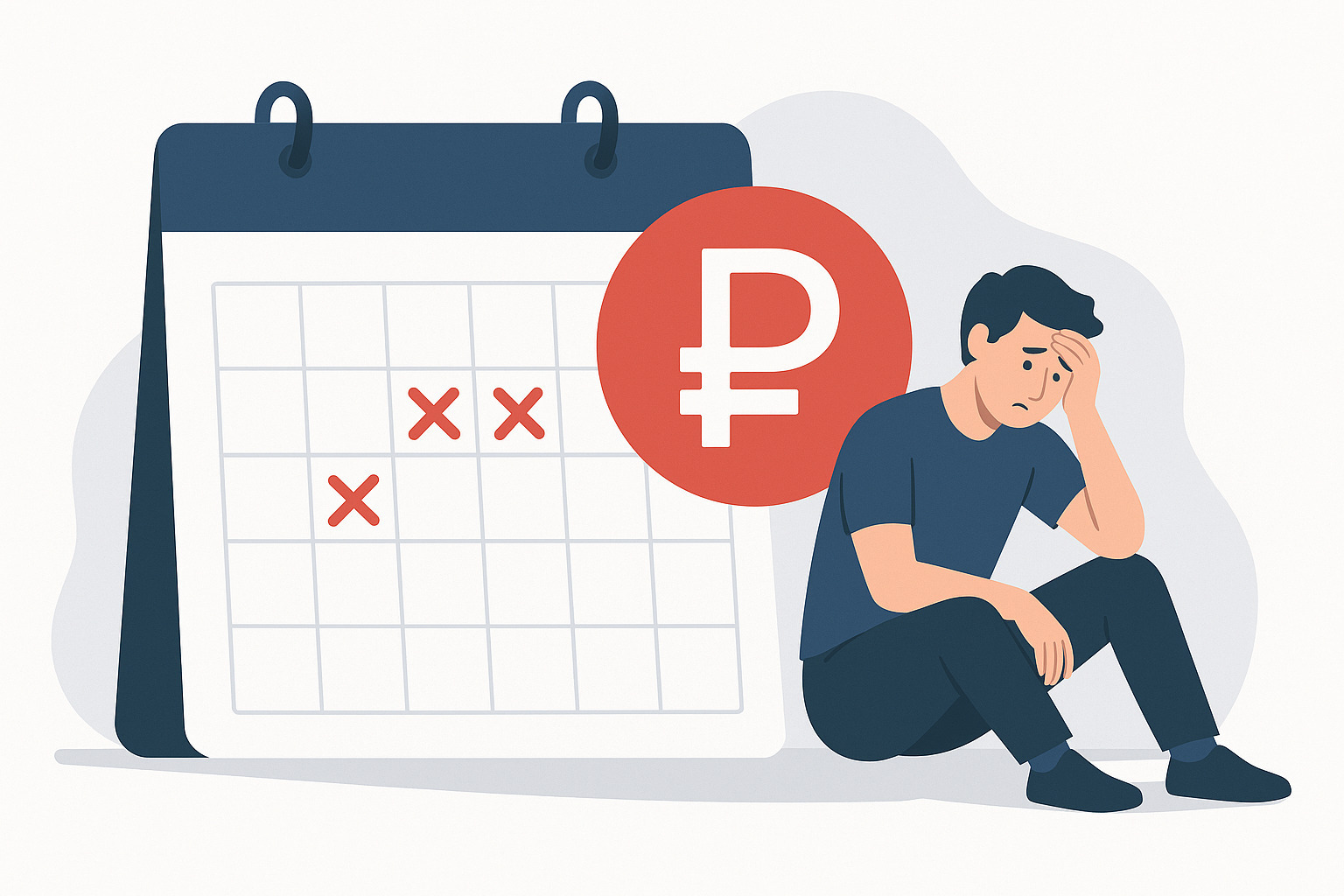 Просрочки по кредитам