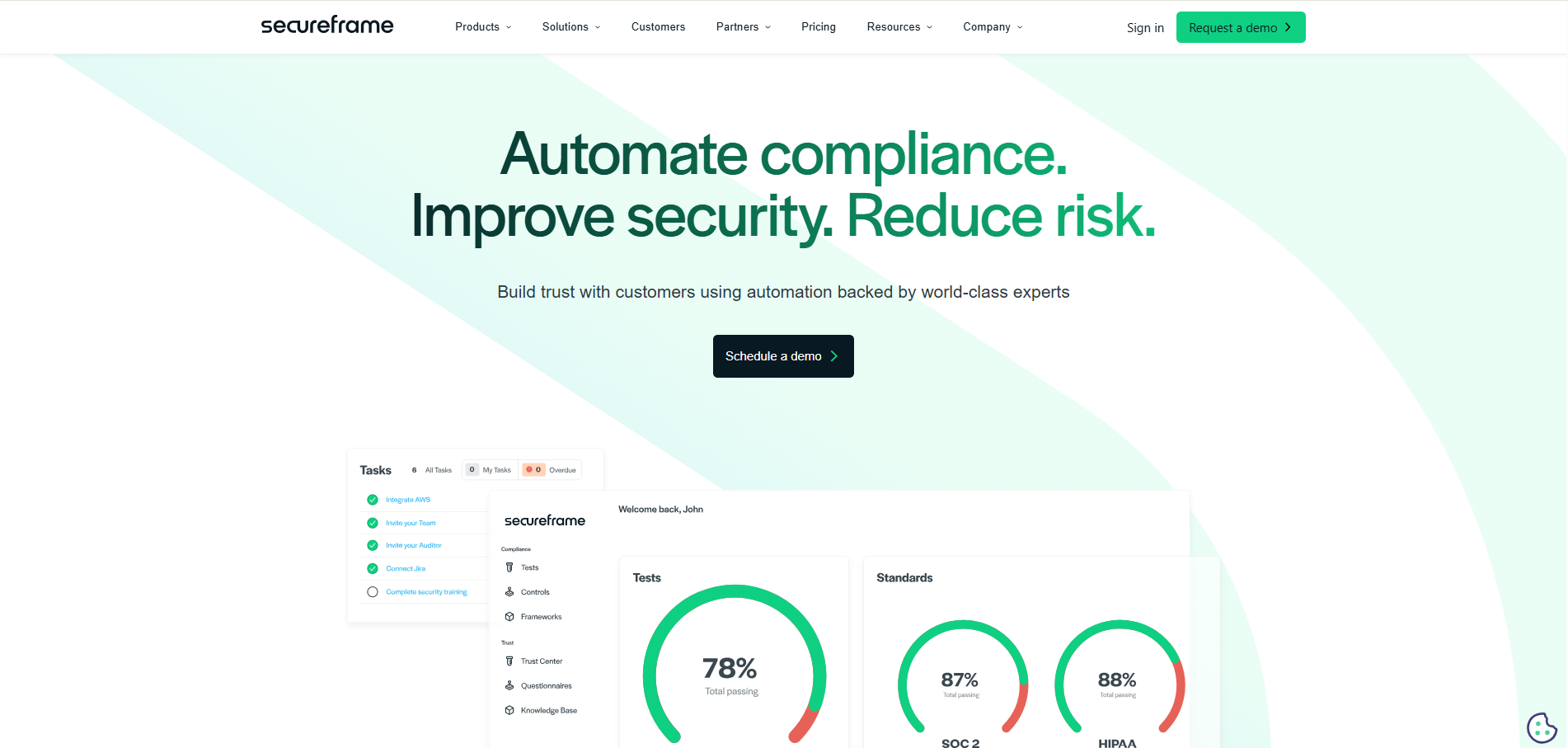 Secureframe Screenshot