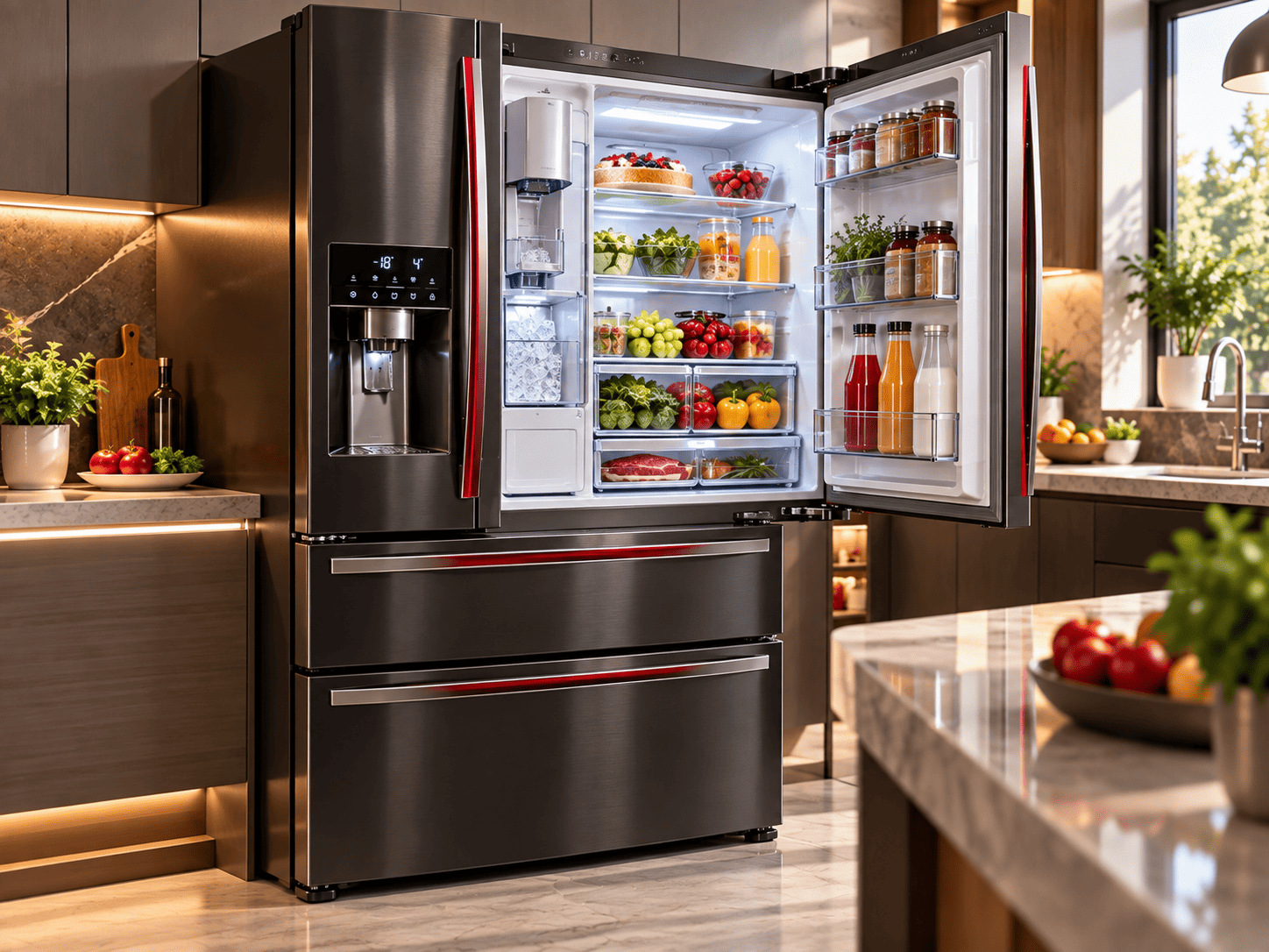 French Door холодильники LG