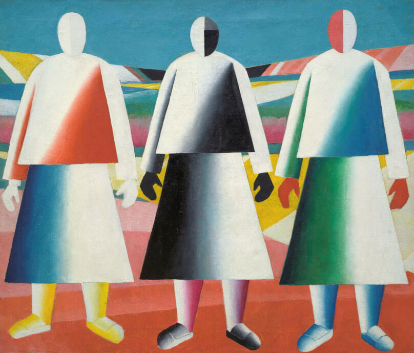 Казимир Малевич — «Девушки в поле» (1912–13)