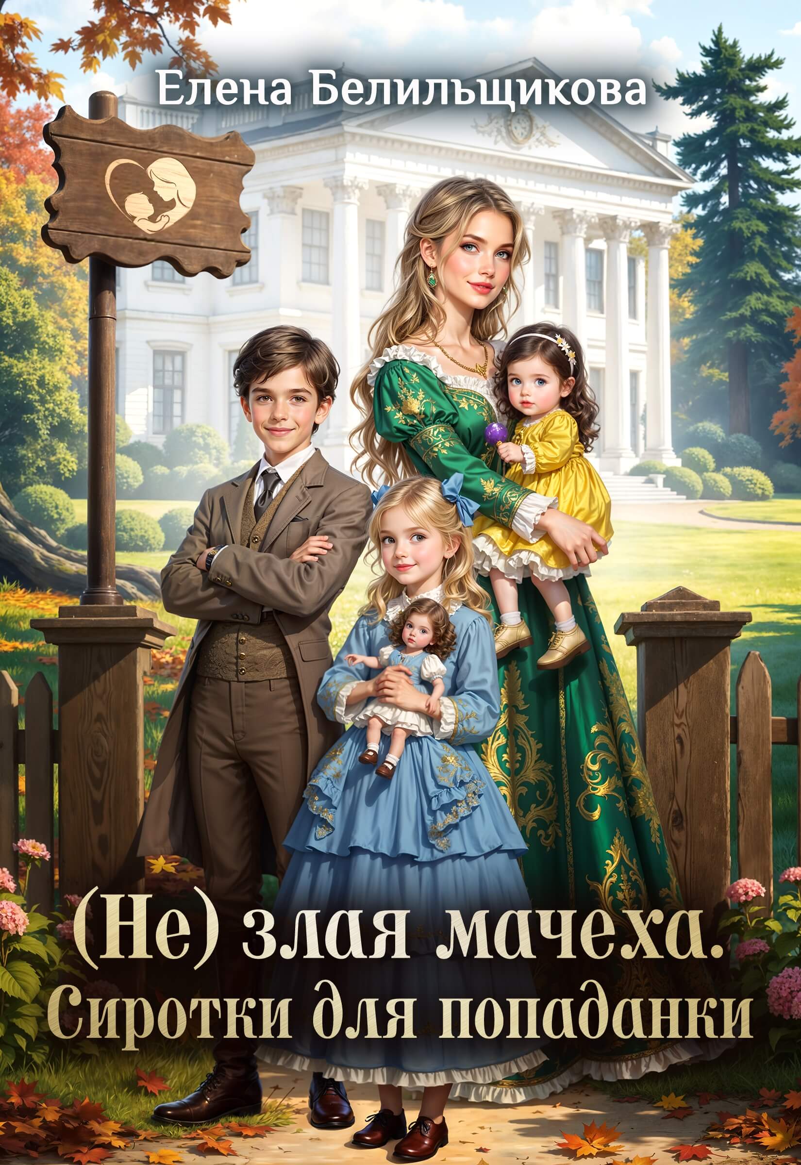 «(не) злая мачеха. Сиротки для попаданки», Елена Белильщикова