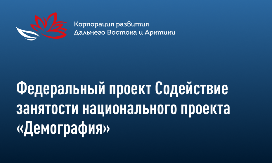 Демография национальный проект содействие занятости обучение