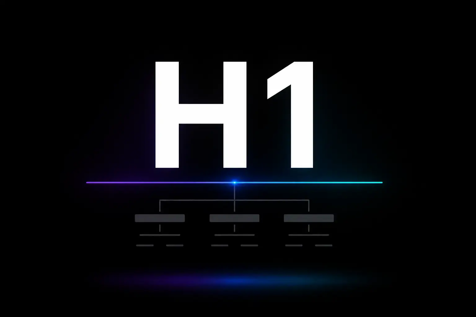 H1 главный заголовок страницы