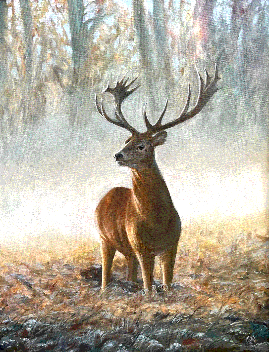 картина Король леса от художника Ольги Васильковой