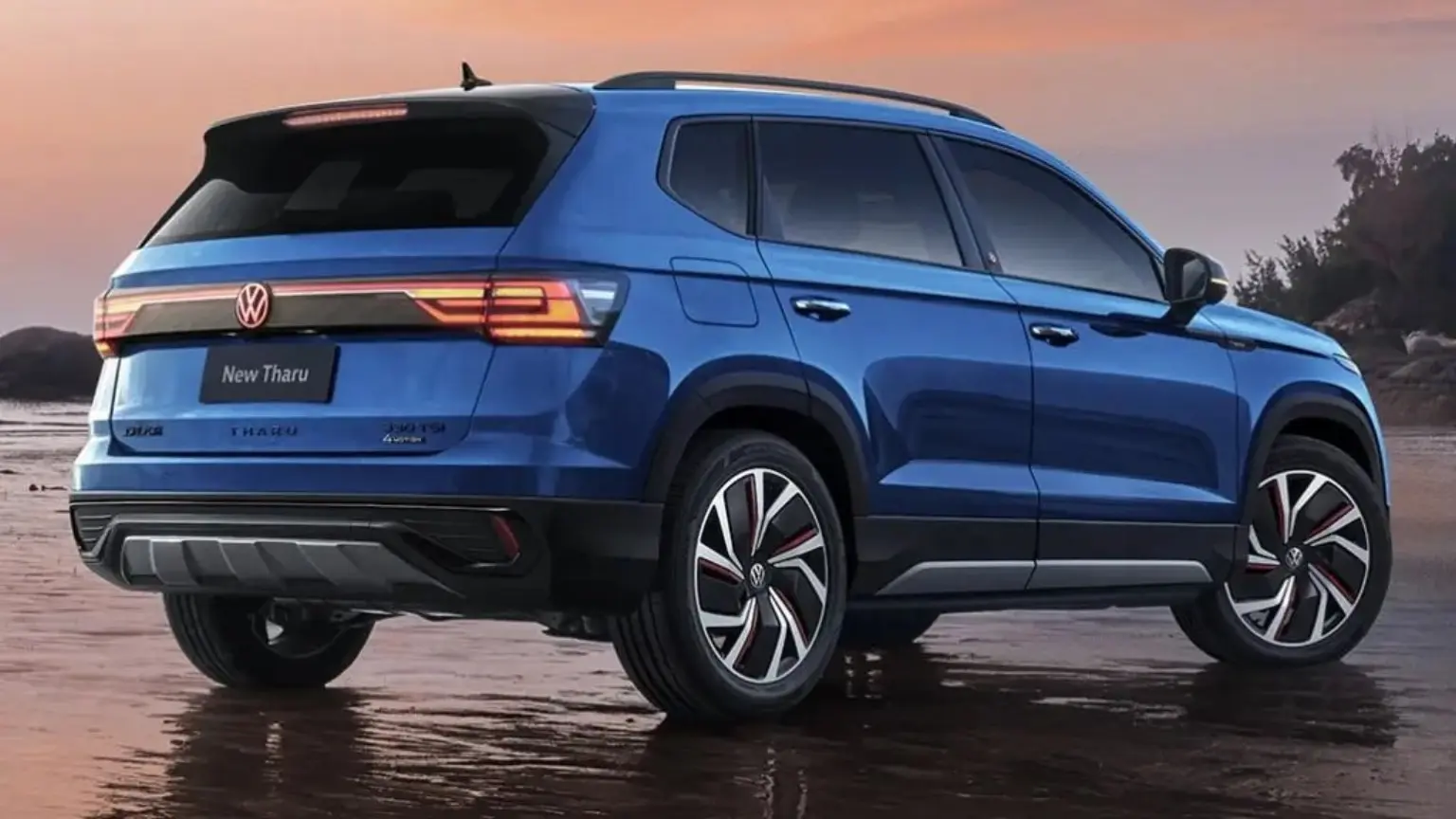 Volkswagen tharu xr. Кроссовер Volkswagen Tharu. Фольксваген новый кроссовер Tharu. VW Tharu 2023. Фольксваген Tharu черный